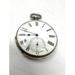 Antique silver Stauffer chaux de fonds by h & e gaydon richmond & brentford open face pocket watch