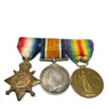 ww1 mons star trio medals to 2957 pte b . shaw 1st Herts regt