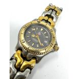 Vintage Ladies Tag Heuer professional 200 metres wristwatch the watch is ticking strap pin come away