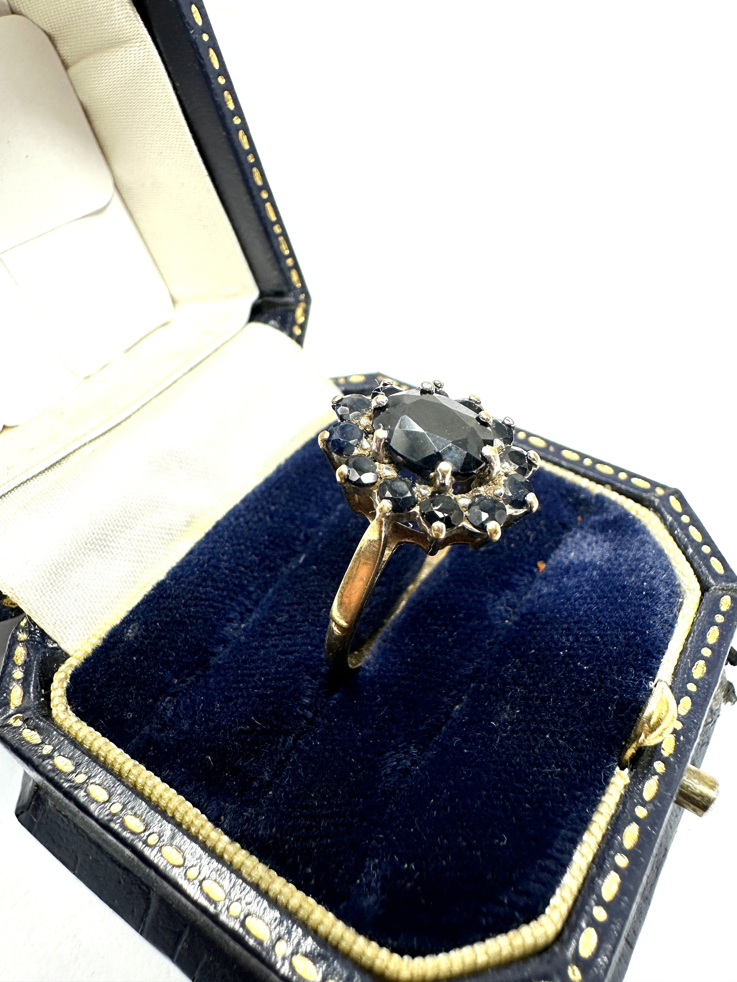 9ct Gold Sapphire Ring (3.1g) - Image 2 of 3