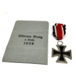 ww2 German Iron cross 2nd class ring stamp No 52