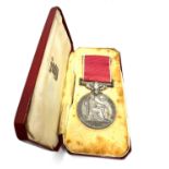 Boxed British Empire War Medal King George V meritorious service