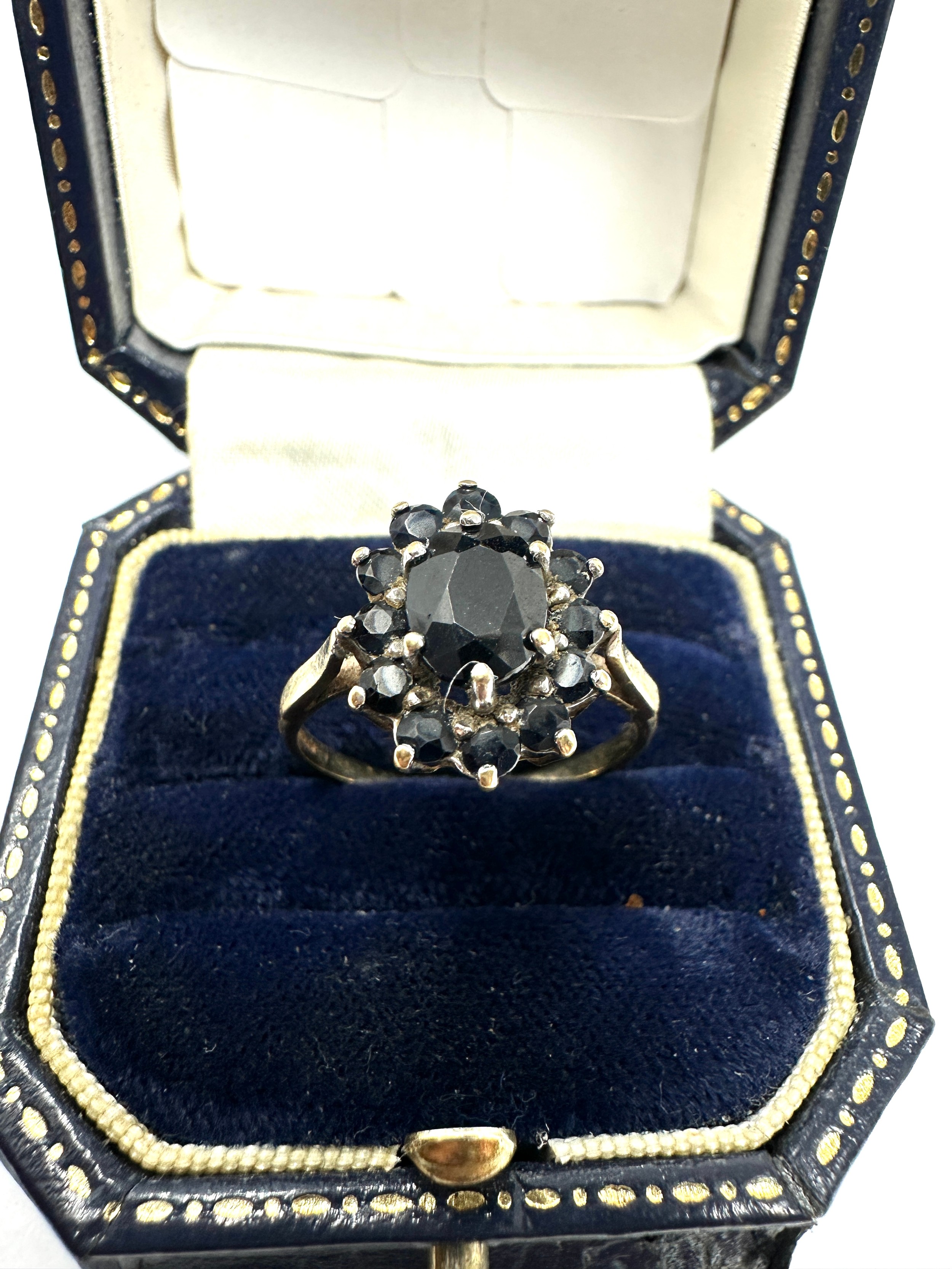 9ct Gold Sapphire Ring (3.1g)
