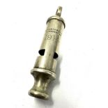 ww1 1914 trench whistle j.Hudson & co Birmingham 1914