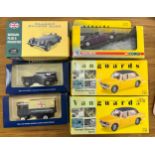 Selection of vintage boxed toy cars to include Die cast Royal National Life Boat etc