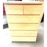 6 Drawer ikea chest 48 inches tall 32 inches wide 19 inches depth
