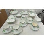 Melba bone china part tea service to include cups, saucers, tea pot etc