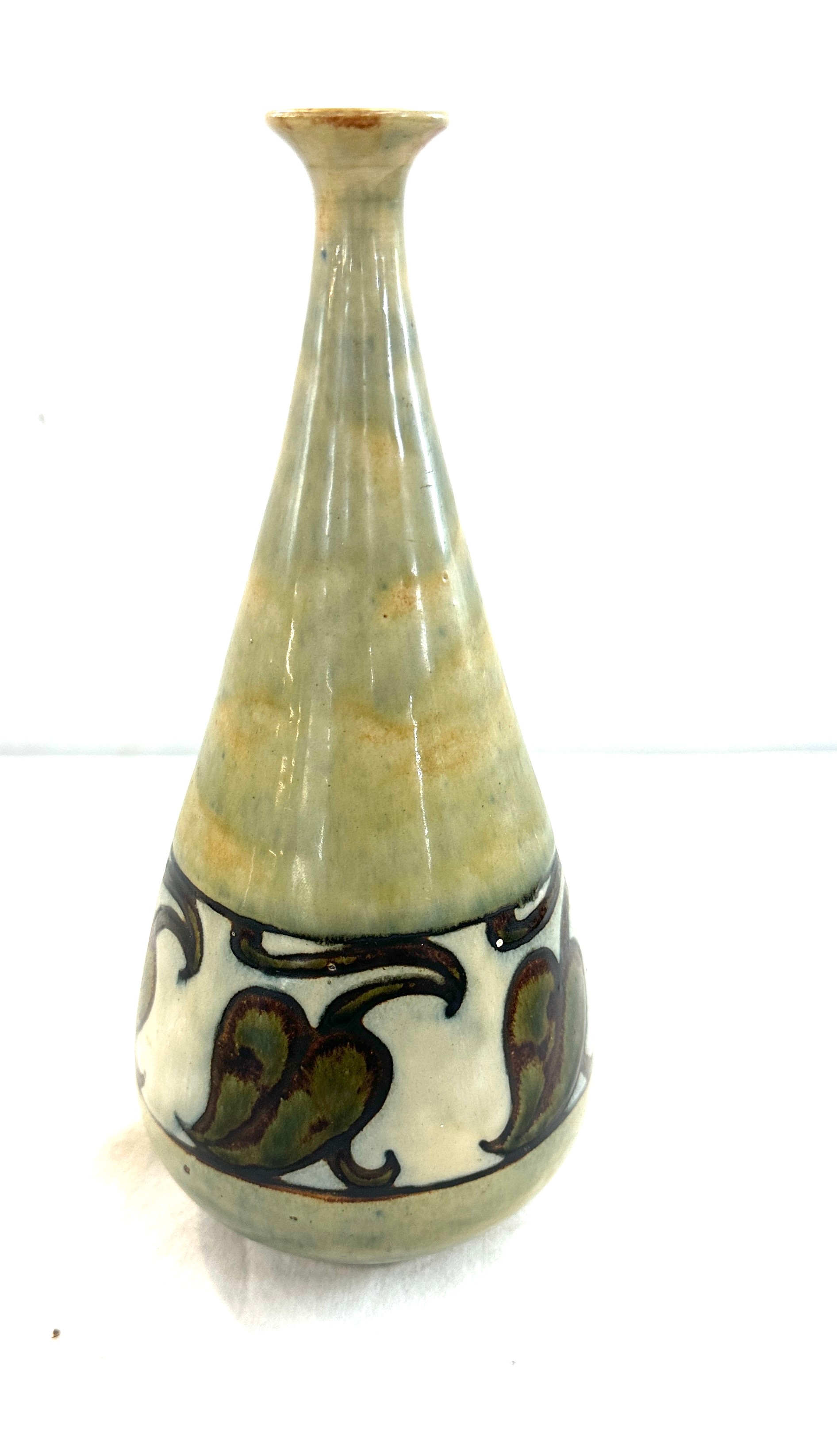 Royal Doulton stoneware vase measures approx 9 inches tall - Bild 2 aus 5