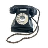 Vintage bakelite phone, working order