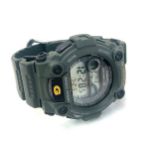 Gents Casio g shock 3194 g-7900 green, untested