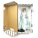Boxed Franklin Mint Lady Diana doll