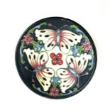 2008 Moorcroft design pin tray diameter approximately 5inches