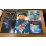 Selection of vinyl lps including Queen, Bon Jovi, Dire straits etc