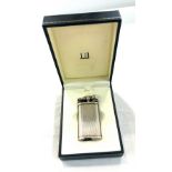 Vintage cased Dunhill cigarette lighter