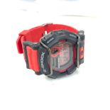 Casio G-Shock 3434 Gd-400 WR20BAR Black/Red Watch 48mm