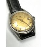 Vintage Gents certina automatic wristwatch the watch is ticking