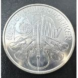 2015 Austria 1 oz Silver 0.999 1.50 Euro Philharmoniker Coin