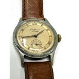 Vintage Gents j.w.benson wristwatch the watch is ticking