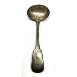 Georgian irish silver ladle spoon