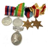 ww2 officers territorial medal group named Lt r.w.holman .r.p.c