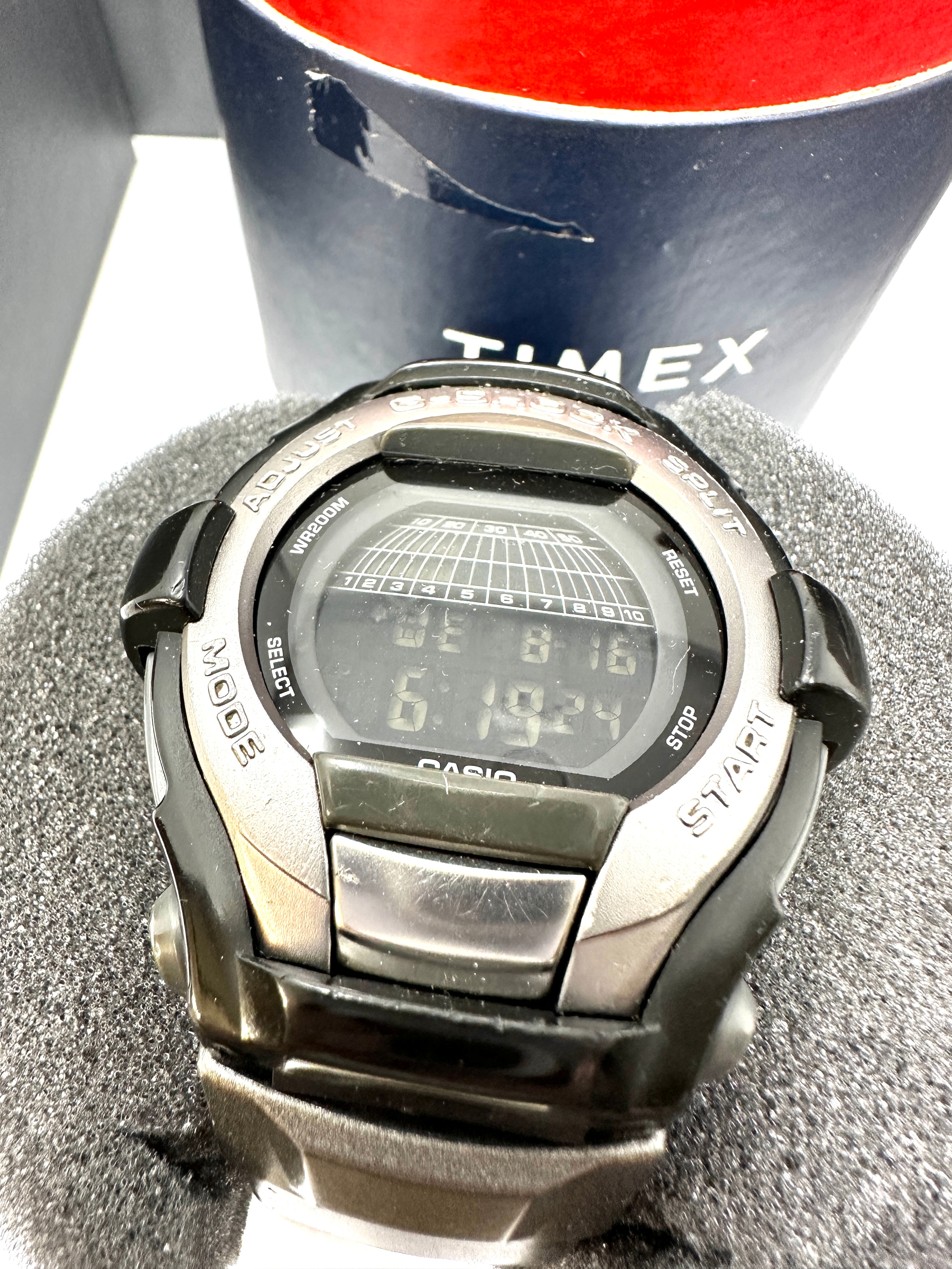 2 boxed timex gents wrist watches inc Timex Expedition & G-Shock untested - Bild 2 aus 3