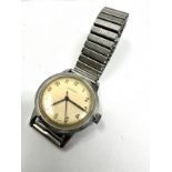 Vintage gents Garrards wristwatch the watch is ticking presentation engraved caseback