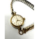 Vintage ladies omega wrist watch the watch is ticking