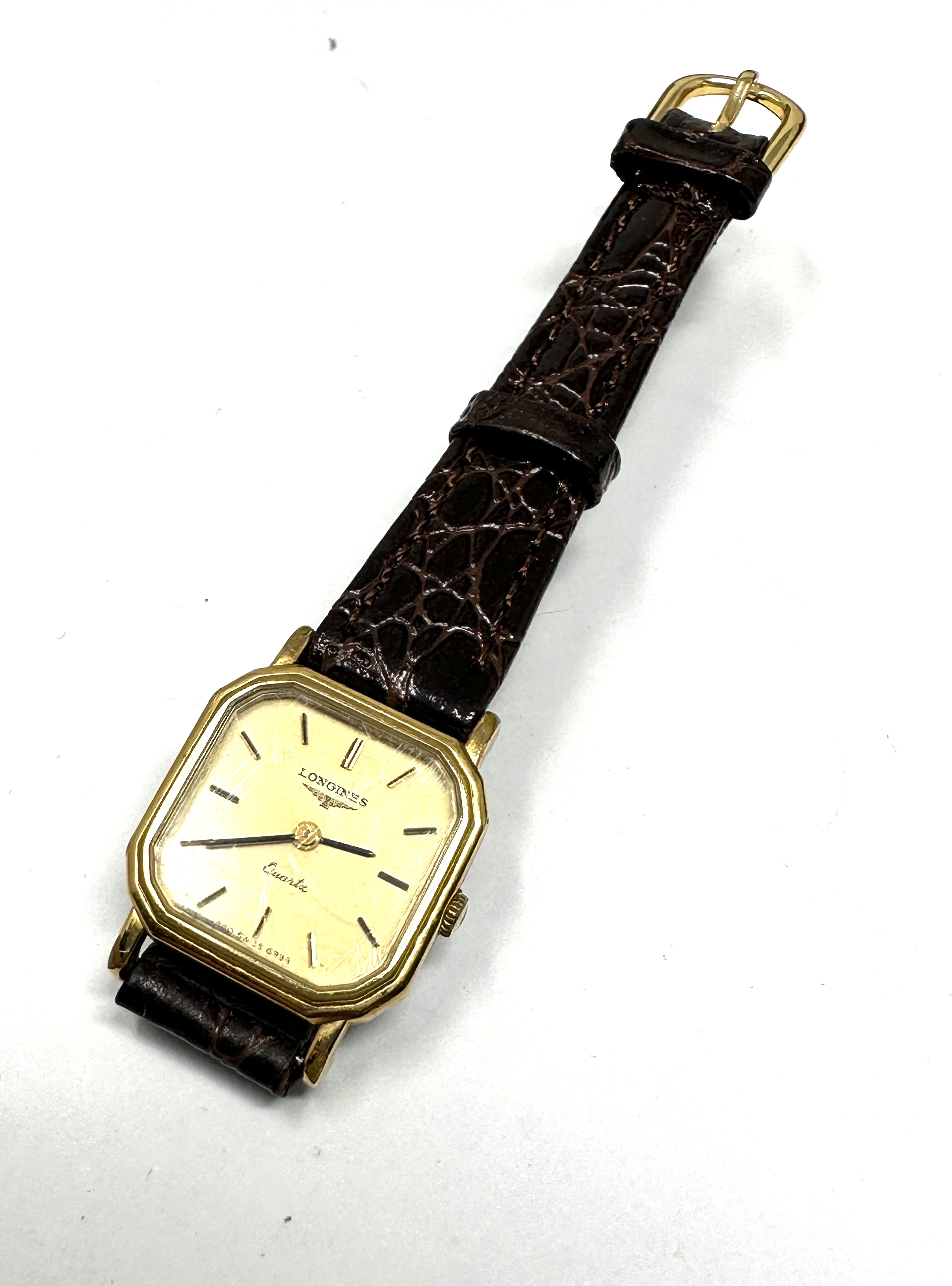 Ladies Longines quartz wristwatch the watch is not ticking