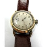 Vintage Elgin wristwatch the watch is ticking