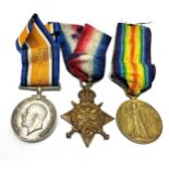 ww1 trio medals to 12136 gnr f.crawshaw r.f.a -r.a