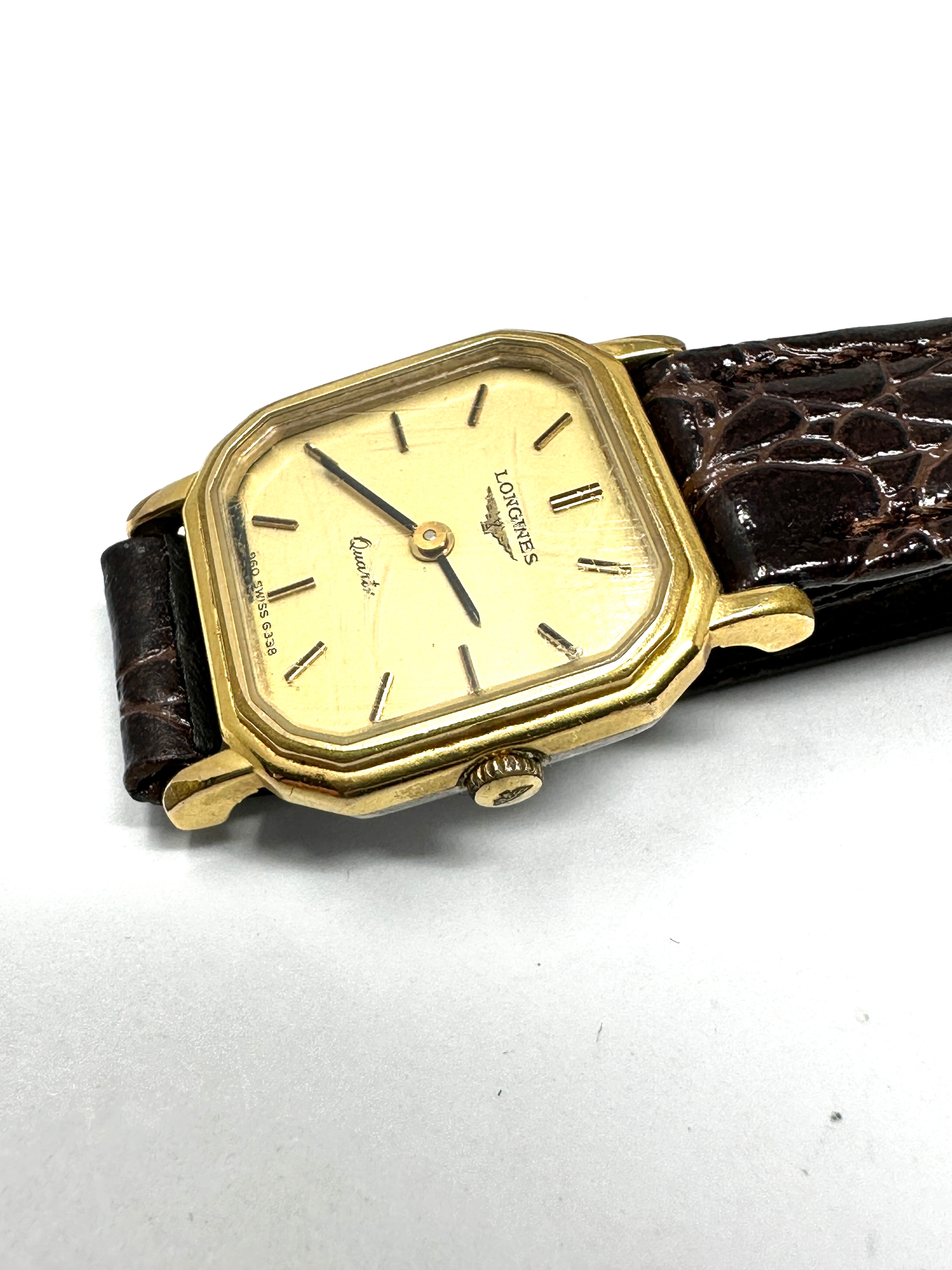 Ladies Longines quartz wristwatch the watch is not ticking - Bild 2 aus 4