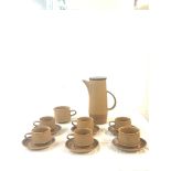 Vintage Purbeck pottery tea service