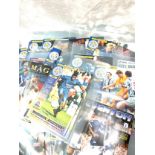 Large selection of Leicester City Football programs vintage and later