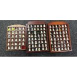 Selection of thimbles in small display case