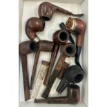 Selection of vintage smoking pipes