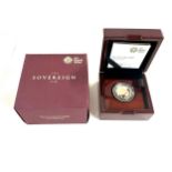 The Royal Mint 'The Sovereign 2020' denomination The Sovereign, 916.7 AU, 7.98 grams, 22.05mm, issue