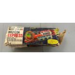 Original 1970s vintage TPS ‘Magic Color Moon Express’ Space Train with box however box is worn