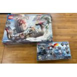 2 Part lego Viking sets includes 7018, 7017