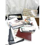 Large selection of assorted Loose stamps includes christmas, Sports, animals etc