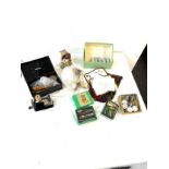 Selection of collectable items includes miniature sewing machine etc