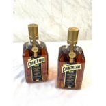 2 new and sealed bottles Cointreau Noir orange Liqueur 700ml