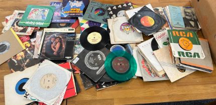 Large selection of 45's singles to include Dollar, Tracy Allman etc