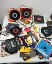 Selection of 45's singles to include U2, Dwayne Eddy, Hot Chocolate etc