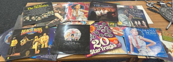 Selection of vinyl LPS to include Queen, Abba, Diana Ross etc