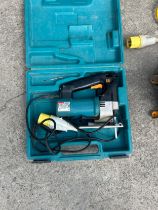 110 dewalt hammer drill and a 110 makita jigsaw 2 Trans former leads and a selection of assorted