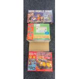 Vintage games 1970s includes super speed grand prix road racing, miss world game 1972, all untested