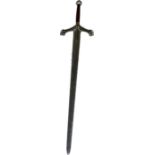 Re-enacement large sword display only, approximate measurements:Length 49 inches