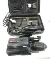 Panasonic NV-M5 VHS Movie Video Camera / Camcorder in case, untested