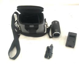 Panasonic HC-V160 Camcorder in working order with camera case and cables