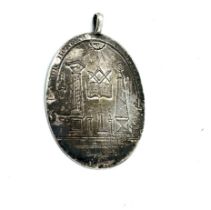 Masonic pendant size 4.8cm by 3.8cm